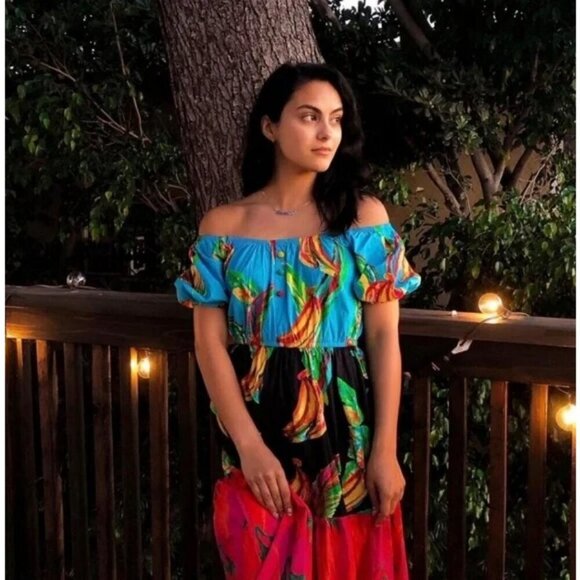 💕FARM RIO💕 Farm Mix Maxi Dress ~ Small S NWT - Picture 10 of 16